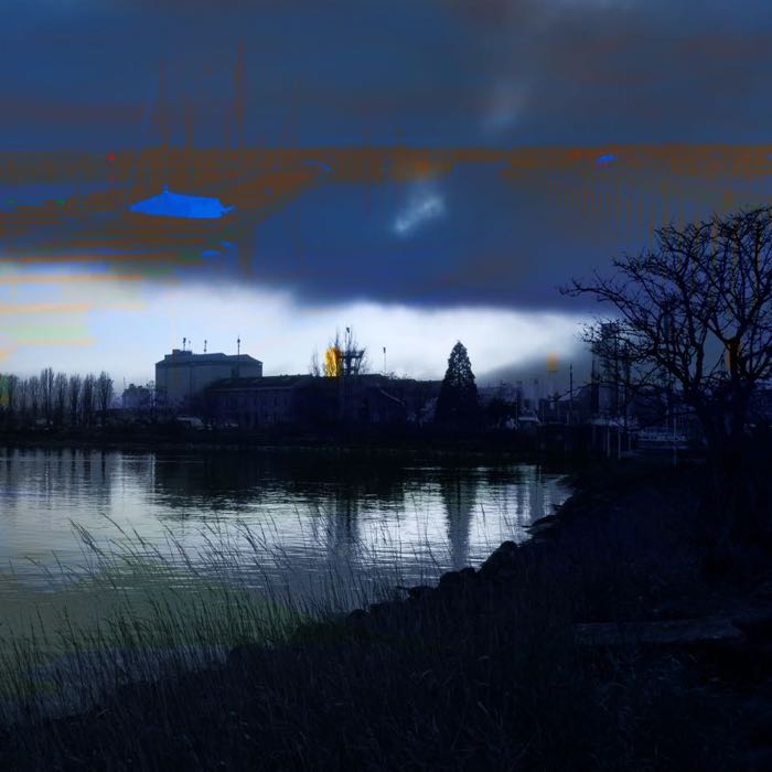 Glitch at dusk